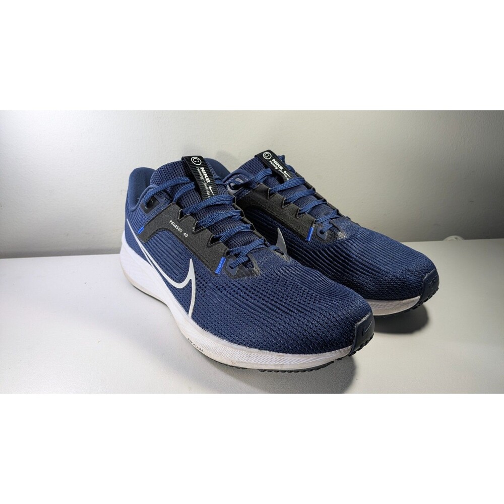 Nike Air Zoom Pegasus 40 Road Running Shoes Mens Size 12 Blue White DV3853-400
